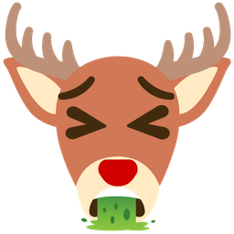 face vomiting and deer