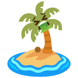 face vomiting and desert island