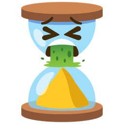 face vomiting and hourglass done