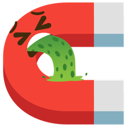 face vomiting and magnet