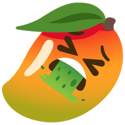 face vomiting and mango