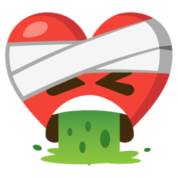 face vomiting and mending heart