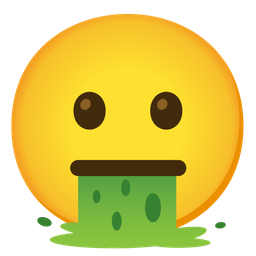 face vomiting and neutral face