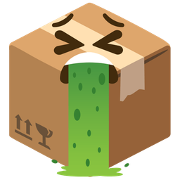 face vomiting and package