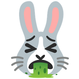 face vomiting and rabbit face