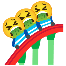 face vomiting and roller coaster