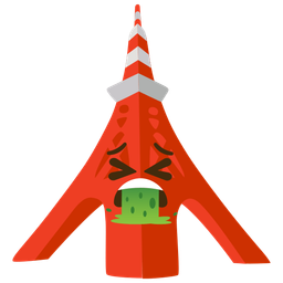 face vomiting and Tokyo tower