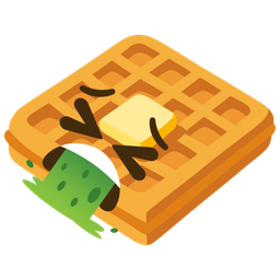 face vomiting and waffle