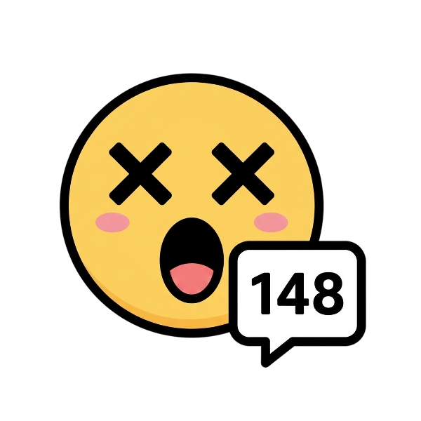 Face with crossed-out eyes and Input numbers