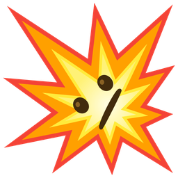 Face with diagonal mouth and Collision