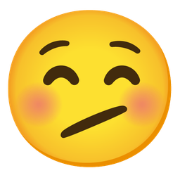 Face with diagonal mouth and Kissing face with closed eyes