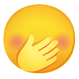 face with hand over mouth and face without mouth