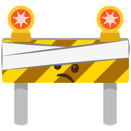 face with head-bandage and construction