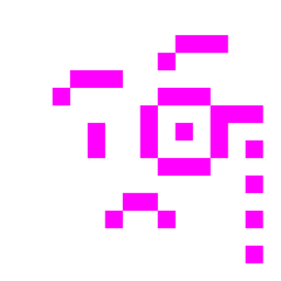 Face with monocle and Alien monster