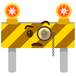 Face with monocle and Construction