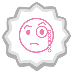 Face with monocle and Fish cake with swirl