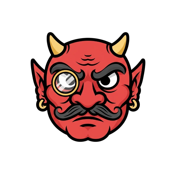 Face with monocle and Goblin