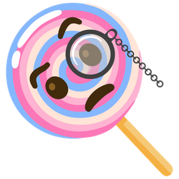 Face with monocle and Lollipop