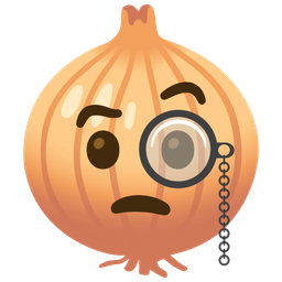 Face with monocle and Onion