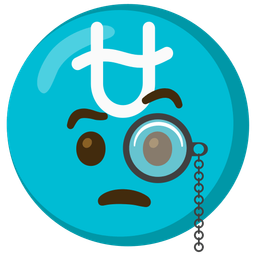 Face with monocle and Ophiuchus