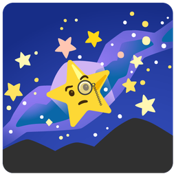 Face with monocle and Telescope