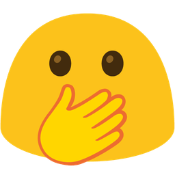 face with open eyes and hand over mouth and magic wand