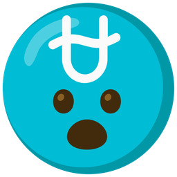 Face with open mouth and Ophiuchus