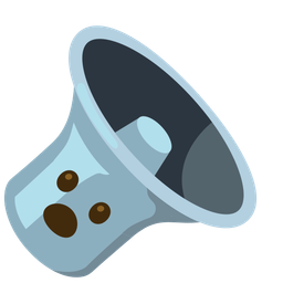 Face with open mouth and Speaker low volume