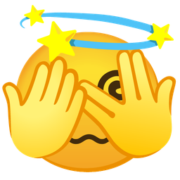 face with peeking eye and dizzy