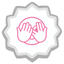 face with peeking eye and fish cake with swirl