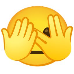 face with peeking eye and neutral face