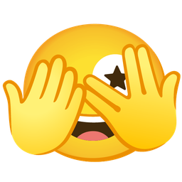 Face with peeking eye and Star-struck