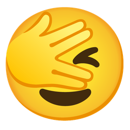 Face with peeking eye and Winking face