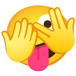 Face with peeking eye and Zany face