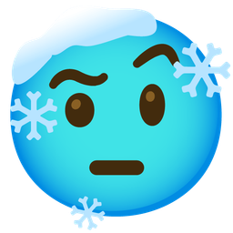 face with raised eyebrow and cold face