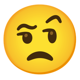 face with raised eyebrow and unamused face