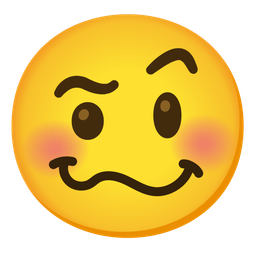 face with raised eyebrow and woozy face