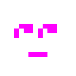 face with rolling eyes and alien monster