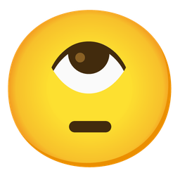 face with rolling eyes and eye