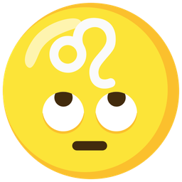 face with rolling eyes and Leo