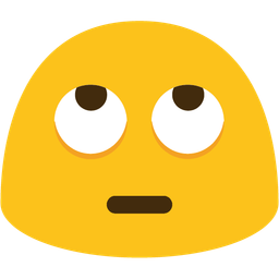 face with rolling eyes and magic wand