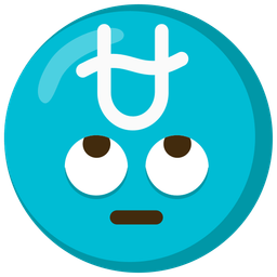 face with rolling eyes and Ophiuchus