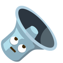 face with rolling eyes and speaker low volume