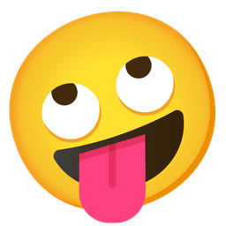 Face with rolling eyes and Zany face