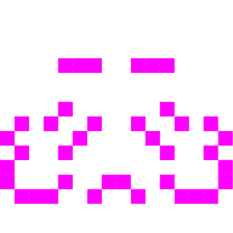 face with steam from nose and alien monster