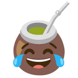 face with tears of joy and mate