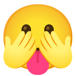 face with tongue and see-no-evil monkey