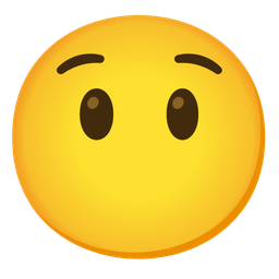 face without mouth and astonished face