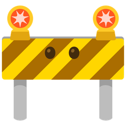 face without mouth and construction