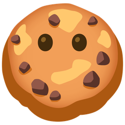 face without mouth and cookie